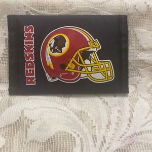 Redskin NFL nylon  trifold wallet